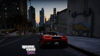 GTA 5 Realistic Custom Graphics Mod And Photorealism Showcase With ADD ONS Street Light On RTX2060