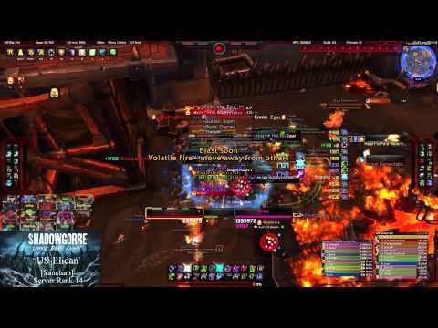 FoTM (Illidan) vs Blast Furnace (Heroic Blackrock Foundry) Unholy Death Knight POV
