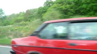 preview picture of video 'Fiat 131 overaking Fiat 131'