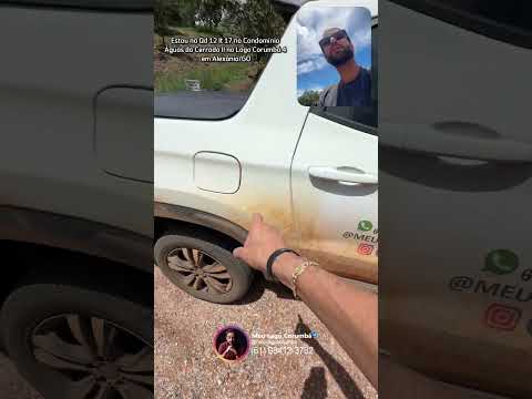 Estou na Qd 12 lt 17 no Condomínio Águas do Cerrado II no Lago Corumbá 4 em Alexânia/GO