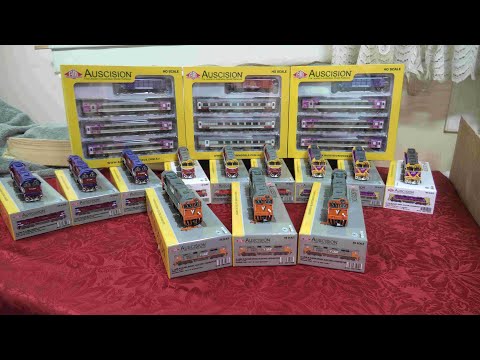 My Review of the Brand-New | V/Line N Class Locomotives & V/Line N sets from Auscision Models Part1.