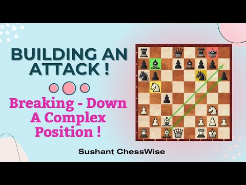 Lesson - 562 Building An Attack !  Breaking - Down A Complex Position !