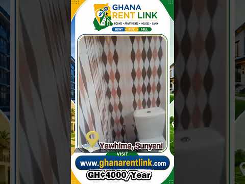Single Room with Private Toilet & Bath for Rent at Yawhima, Sunyani – GH¢4,000/Year