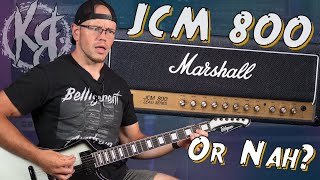 Video thumbnail for Does This Amp DESERVE the JCM 800 Namesake? | Marshall JCM 800 2210 2 Channel Tube Amp by Kyle Bull
