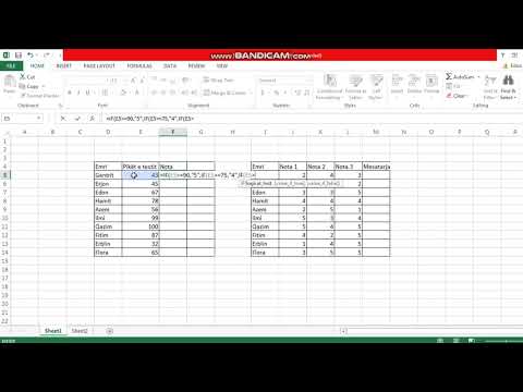 Kushti IF dhe mesatarja