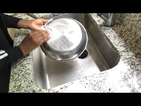 How to clean stainless steel pots and pans - quick n...