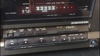 Video thumbnail for Technics RS-BX404 PXS cap. Test by Maurice