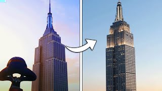 Marvel&#39;s Spider-Man PS4 - Game vs Real Life New York