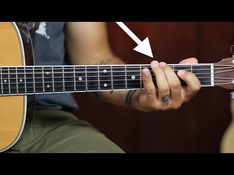 Acoustic Guitar Hammer-On Technique in 3 Easy Steps