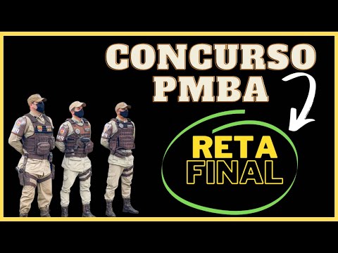 O que fazer na reta final do concurso PMBA? Se liga nessa dica!