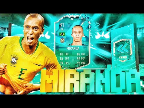 DME SBC MIRANDA JOGADOR COMEMORATIVO 👉 FLASHBACK 👈 VALE A PENA? FIFA 20 O MAIS BARATO