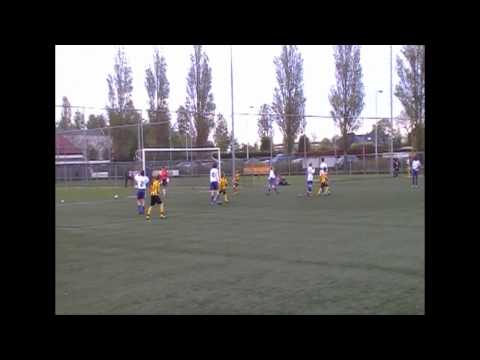 KNVB beker 1/2 finale CVV Zwervers D1 (9 mei 2012)