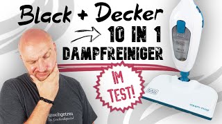 Black & Decker Dampfreiniger Test ► Unsere Erfahrung mit dem 10-in-1 Dampfbesen ✅ Wunschgetreu