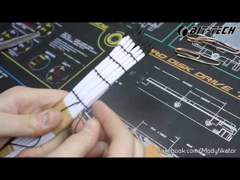 Szybki i łatwy sposób na piękne wiązki przewodów komputerowych.