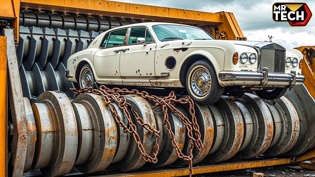 Most Insane Shredding & Crushing Machines That Obliterate Everything – Destroy Cars Fast #3
