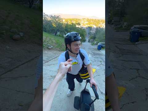 unicycle VS hill?