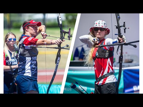 Casey Kaufhold v Eleanor Brug – recurve women bronze | Santiago 2022 Pan American Championships