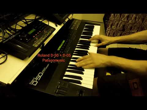 Roland D-50 vs D-05 pt 7: Brass & pads sounding analog, end jam