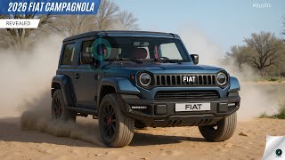 2026 Fiat Campagnola Revealed - A CUV that has been intelligently and sustainably redesigned!