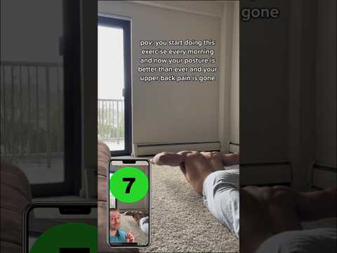 Better Posture & Less Upper Back Pain!