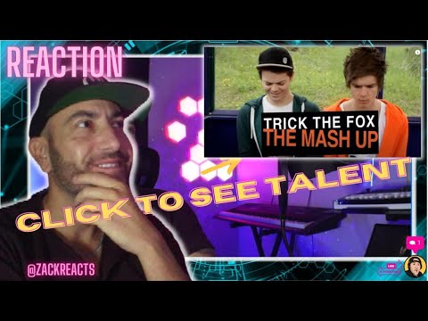 Let's Have Fun | The Mash Up - TRICK THE FOX - REACTION