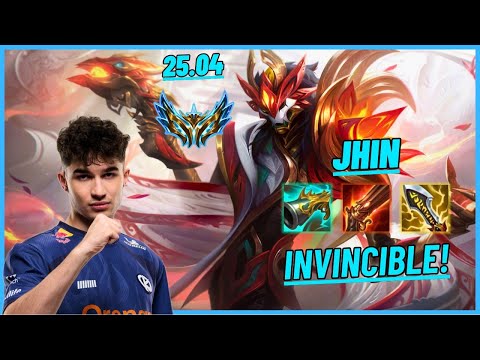 KCB 3XA: JHIN VS VARUS (ADC) DOUBLE KILL, INVINCIBLE - EUW CHALLENGER - PATCH 25.04