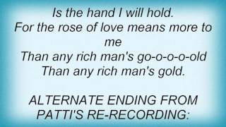16919 Patti Page - A Poor Man&#39;s Roses Lyrics
