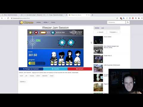 Je joue au jeu de rythme flash qui m'a fait découvrir Weezer avant que flash ne disparaisse #2