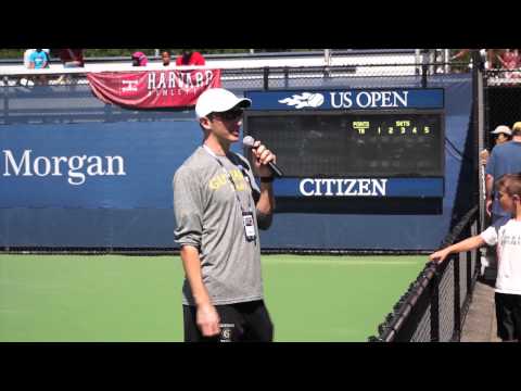 Coach Valentini hosts College Tennis in the Pros at the US Open