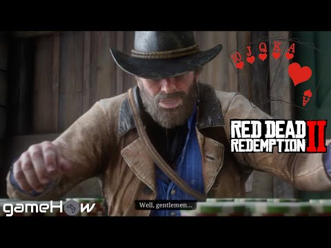 How to win the poker game and save Reverend Swanson  Red Dead Redemption 2 gameplay