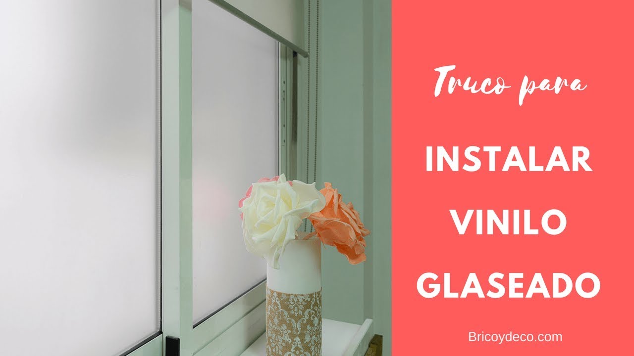 Watch Trucos para que no espíen los vecinos por la ventana con vinilo translucido | BRICOLAJE DECORACIÓN Now Trucos para que no espíen los vecinos por la ventana con vinilo translucido | BRICOLAJE DECORACIÓN