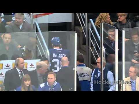 Frazer McLaren gets 2 misconducts . Apr 27 2013