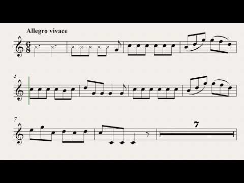 Mozart: Horn Concerto No 4 E flat major K 495 - 3ºand - (orchestra accompaniment )