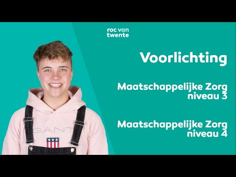 Maatschappelijke Zorg niveau 3 en 4