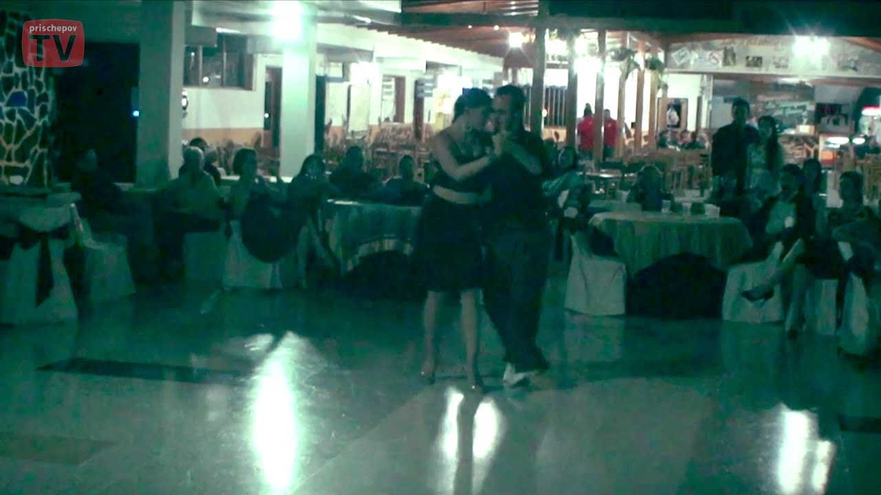 Pablo Rodríguez y Natasha Lewinger en Barquisimeto. Primer Tema: Te quiero todavía (Canaro)