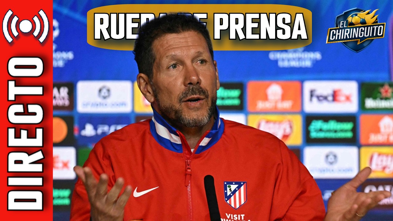 🚨 ¡SIMEONE, EN DIRECTO! | RUEDA DE PRENSA | Atleti - Man. United