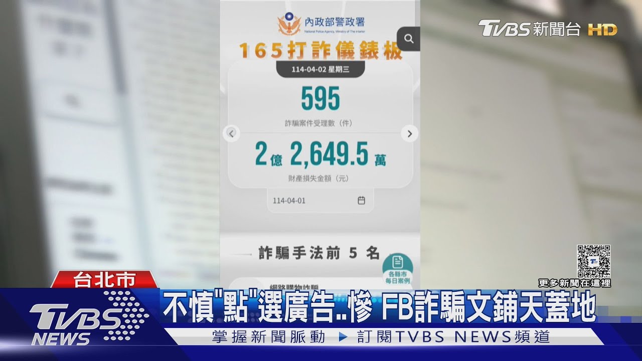 臉書「詐騙廣告」有夠多! 科偵警發文嗆FB