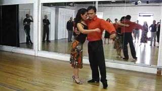 Romantic Tango Step Buenos Aires's Style Oscar Mandagaran & Georgina Vargas Julio 2008