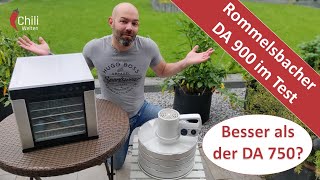 Review Rommelsbacher DA 900 - Vergleich DA 750 - Dörrautomaten Test