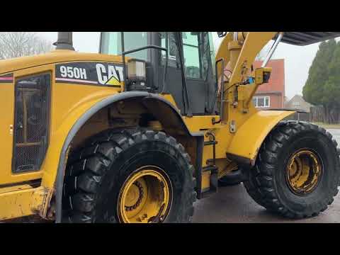 Video: Caterpillar 950H gummihjulslæsser 1