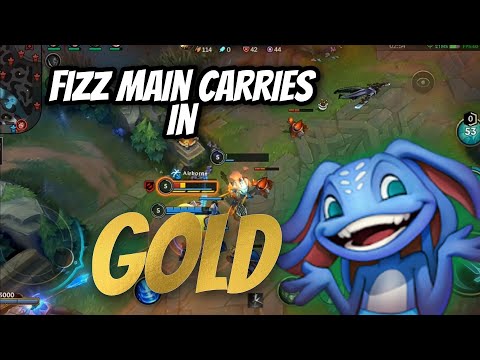 FIZZ STILL OP AFTER NERF | OUTSIDER ONE SHOT BUILD | FIZZ VS. LUCIAN MID | WILD RIFT SMURF ACCOUNT