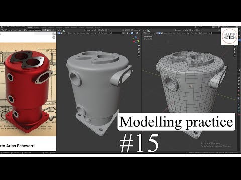 Modelling practice #15 | Blender 2.82