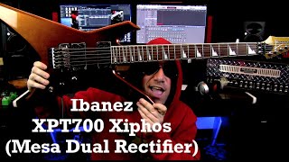 Video thumbnail for Ibanez XPT700 Xiphos (Mesa Dual Rectifier) by Cryptic Mask Guitar