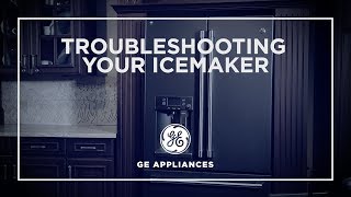 Icemaker Troubleshooting for French Door Refrigerators