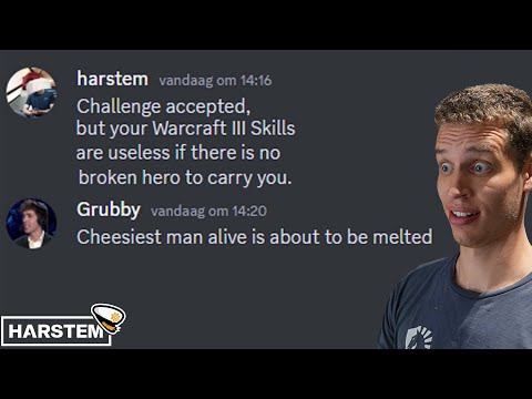 WarCraft III Legend GRUBBY CHALLENGED Me... ft @GrubbyPlays