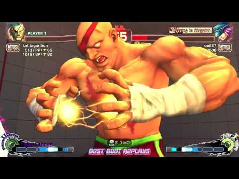 "Best Bout Replays" USF4 - katitagaribon vs smil37 (1080p HD)