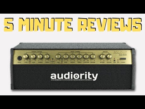 5 Minute Reviews - Audiority Solidus - Valvestate Plugin