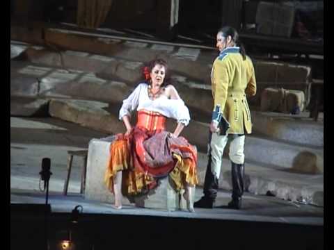 CARMEN : Seguedilla - Géraldine Chauvet - 23 july 2009 - Arena di Verona