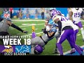 Minnesota Vikings vs. Detroit Lions | 2023 Week 18 Game Highlights