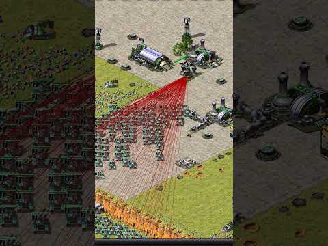 Red Alert 2 170 Apocalypse Tanks To Defence And Attack Enermy